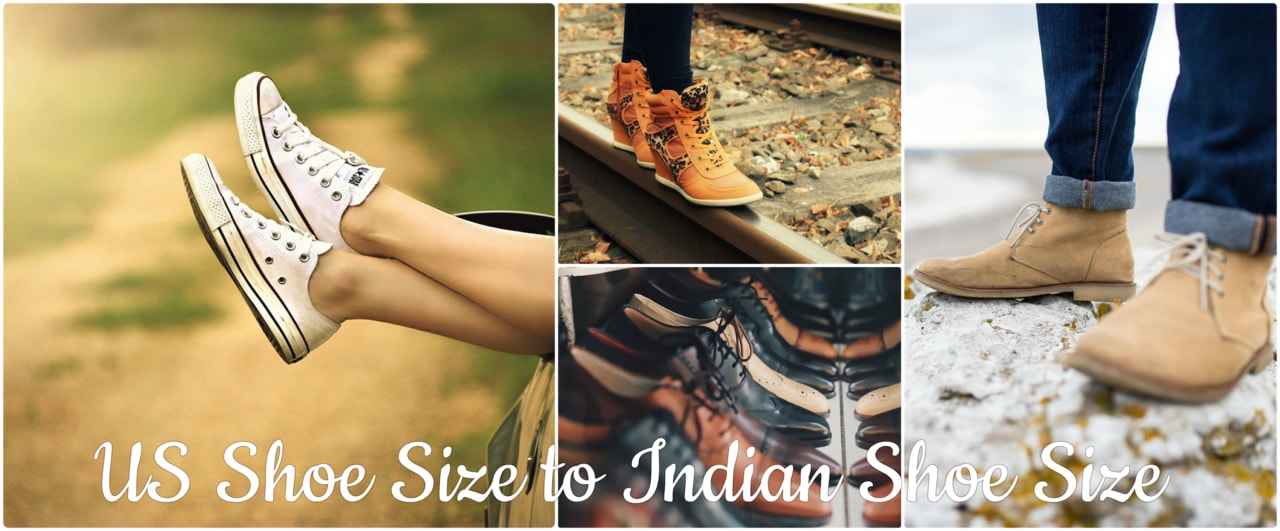 convert indian shoe size to us