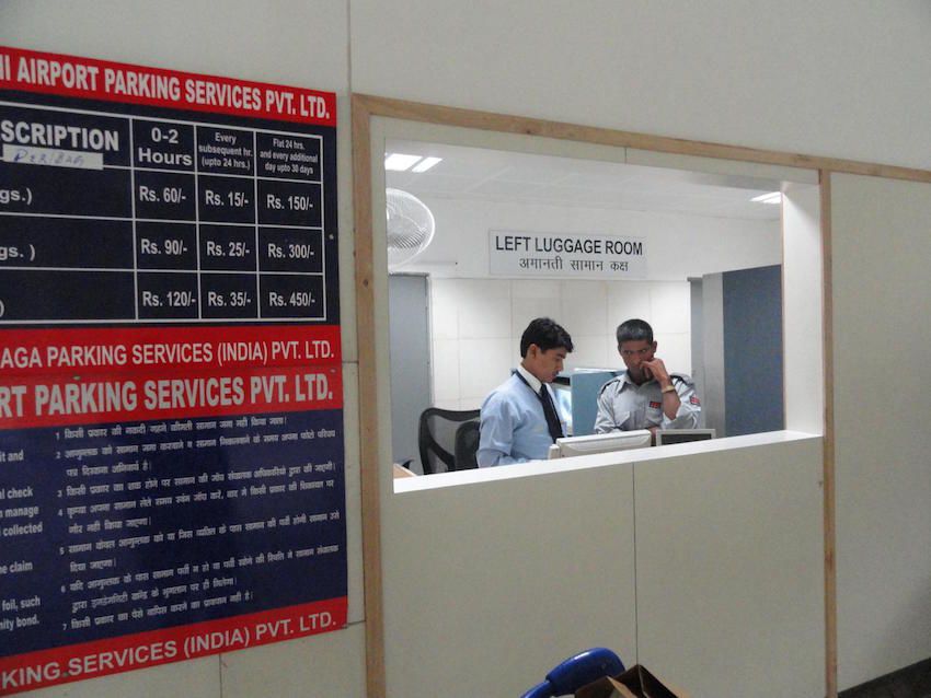 Left Luggage in IGI Airport.jpg