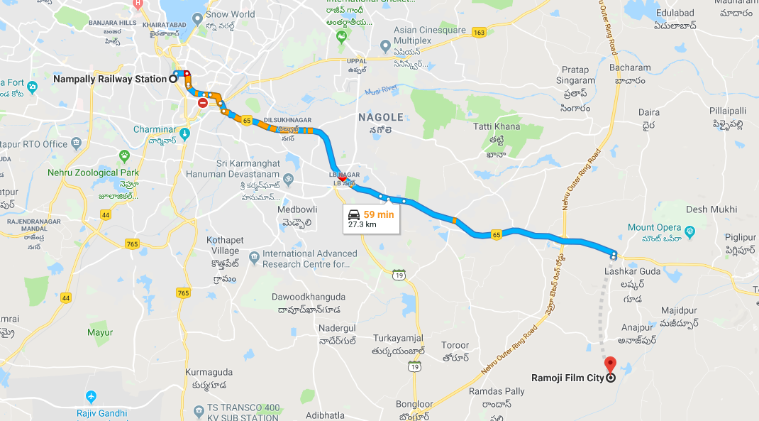 nampally railway station to ramoji film city.png