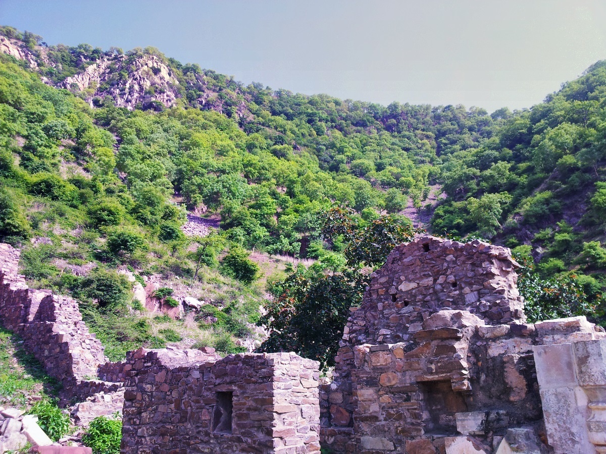 Bhangarh fort palace complex