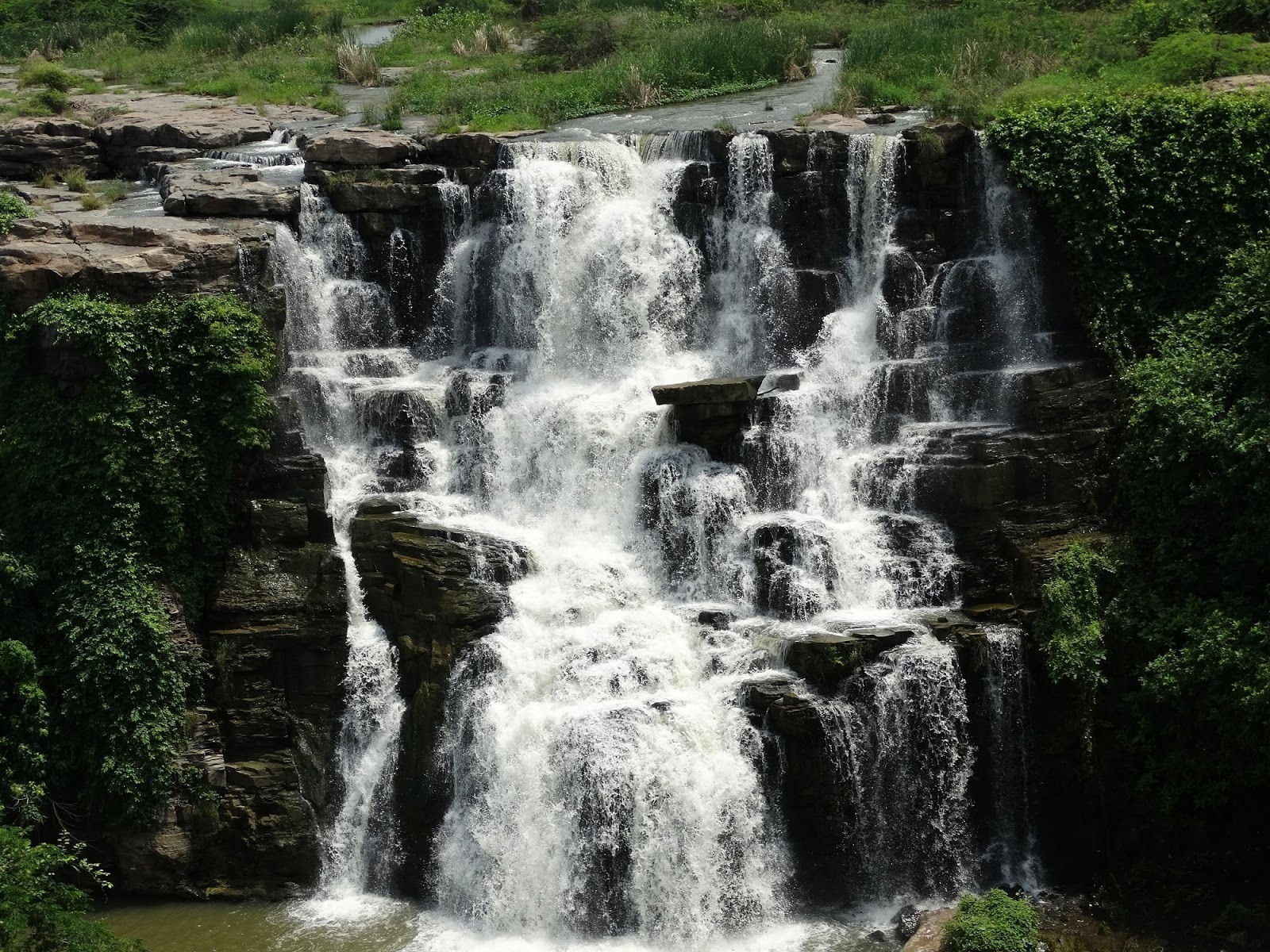 Ethipothala Waterfalls - Image Credit @ Wiki