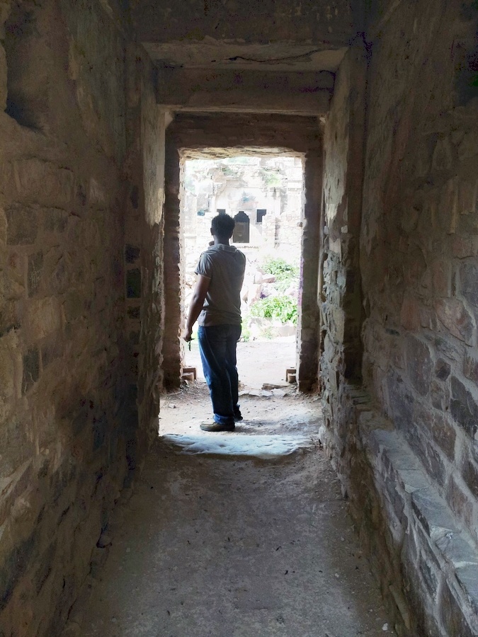 Playing hide and seek with ghosts at Bhangarh