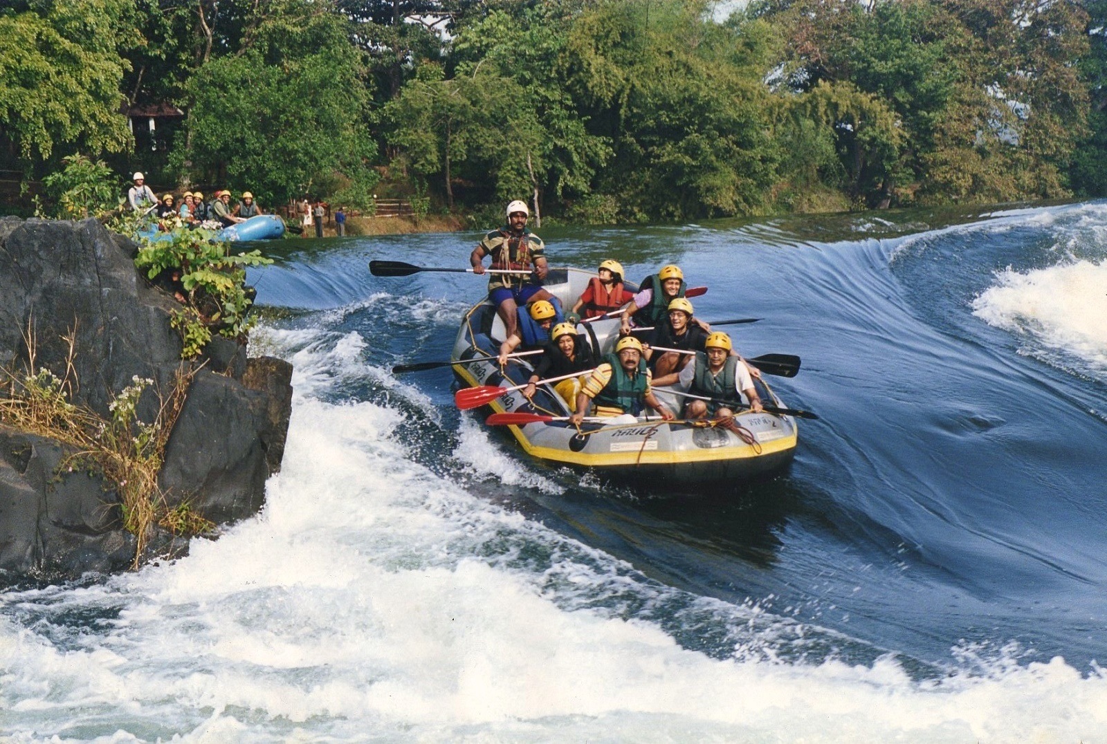River Rafting At Rishikesh - Image Credit @ IMGUR