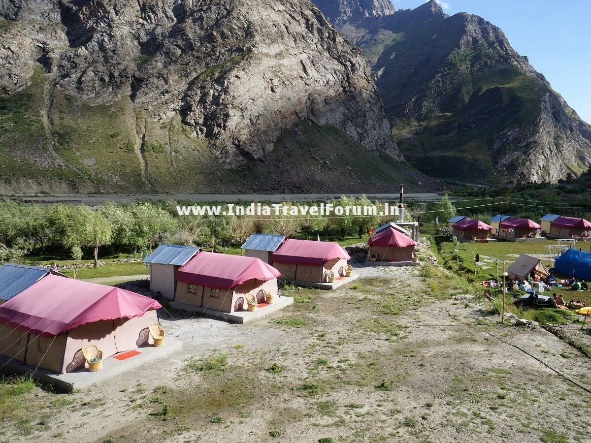 Tent Houses At Jispa
